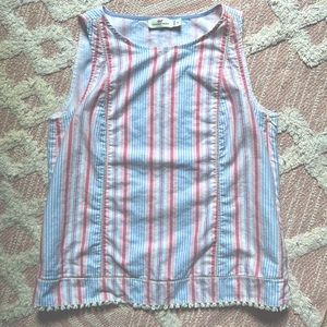 Vineyard Vines Abacos Stripe Tassel Top